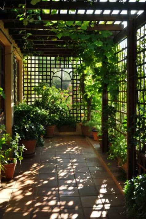 Metal fabrication Garden Structure project by Welldone Metalworks Ahmedabad