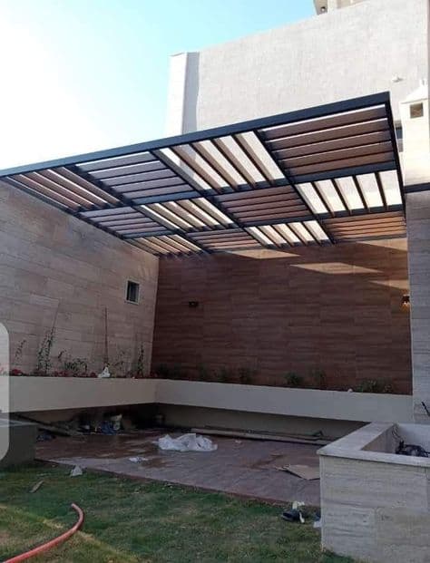 Metal fabrication Gazebo Structure project by Welldone Metalworks Ahmedabad