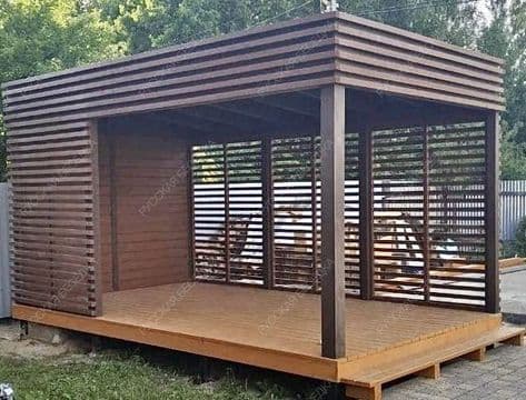 Metal fabrication Gazebo Structure project by Welldone Metalworks Ahmedabad