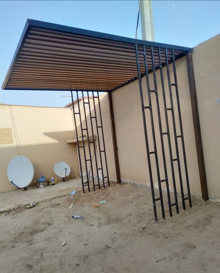 Metal fabrication Gazebo Structure project by Welldone Metalworks Ahmedabad