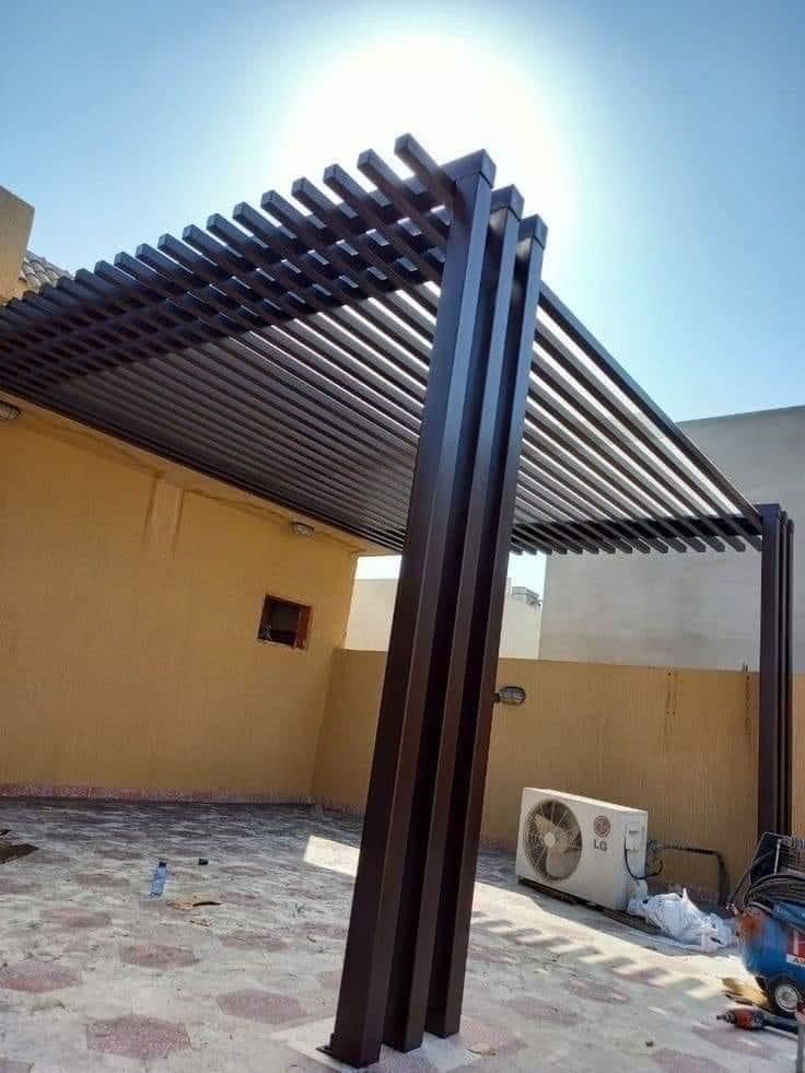 Metal fabrication Gazebo Structure project by Welldone Metalworks Ahmedabad