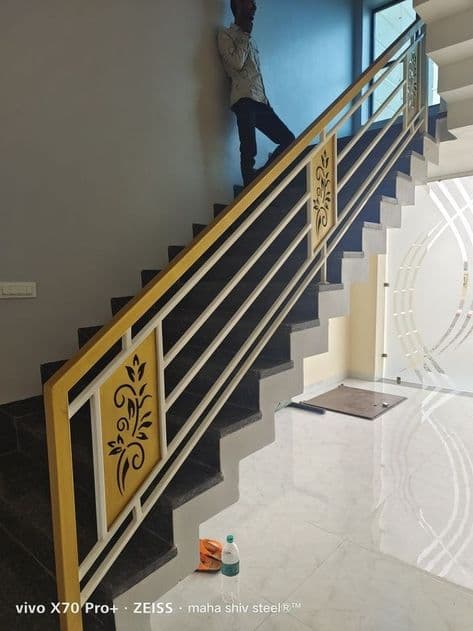 Metal fabrication Railing Structure project by Welldone Metalworks Ahmedabad