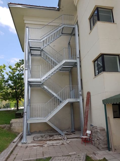 Metal fabrication Railing Structure project by Welldone Metalworks Ahmedabad